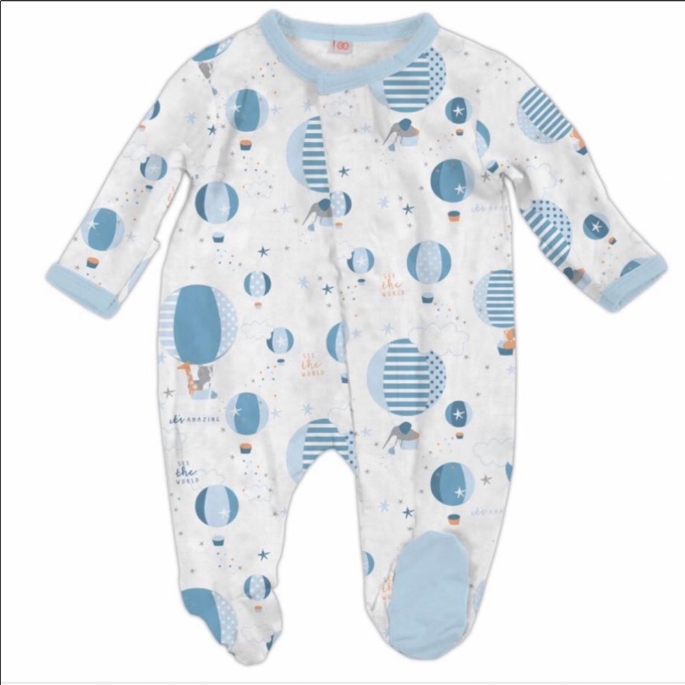 Magnetic Me Magnificent Baby up in the air onesie